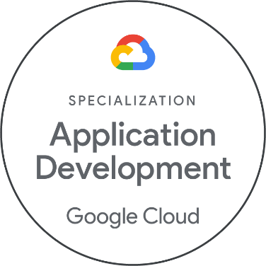 Appsbroker Google Cloud Specialization Application Development badge