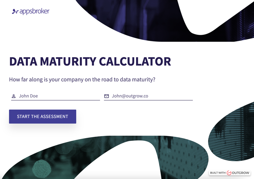 Data maturity calculator