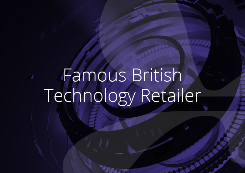 Famous British Technology Retailer case study